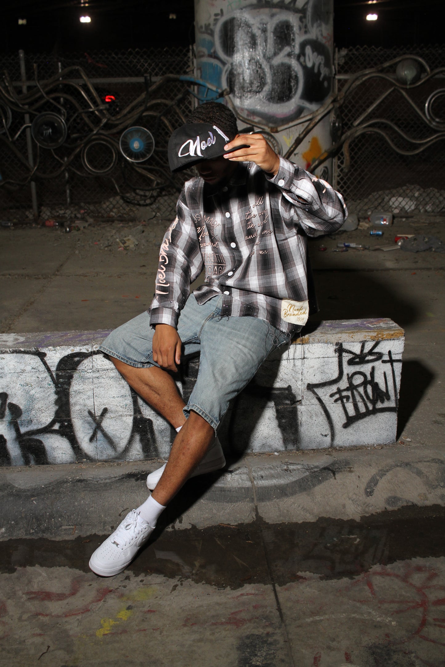 Noel Essential Fitted Hat Black